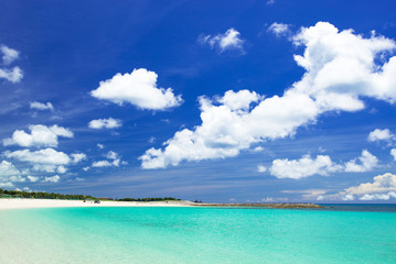 沖縄のビーチ・西原きらきらビーチ
