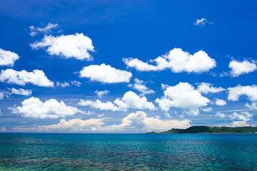 沖縄のビーチ・西原きらきらビーチ
