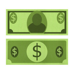 Dollar Bills Cartoon