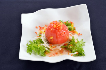トマトまるごとサラダ