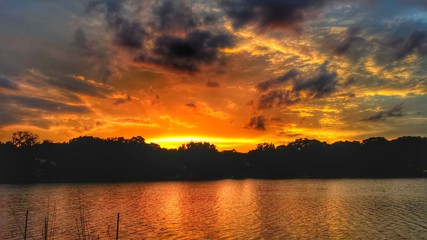 071915 Lake Sunset