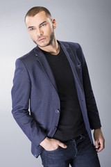 Fototapeta premium Elegant young man