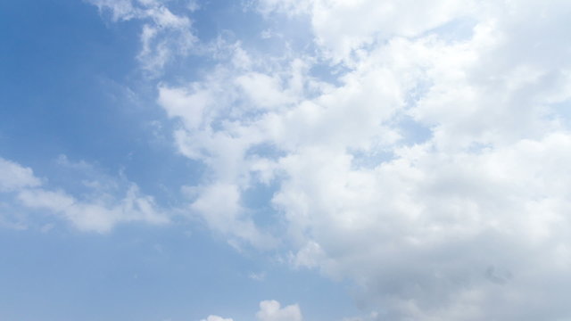 Time lapse of beautiful cloud in the sky