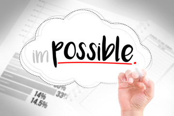 hand write born impossible