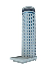 single skyscraper