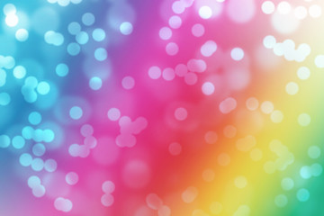 Bokeh abstract rainbow colorful background,illustration