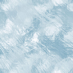 Fototapeta premium Seamless tileable ice texture. Frozen water. Abstract realistic