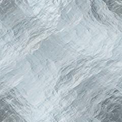 Seamless tileable ice texture. Frozen water. Abstract realistic
