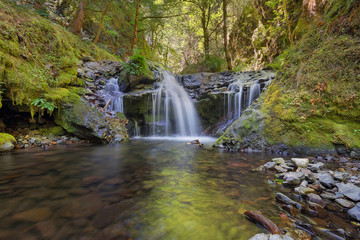 Emerald Falls along Gorton Creek in Oregon