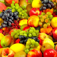 Image of different fruits