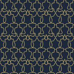 Abstract seamless geometric pattern.