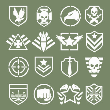 Military logos of special forces