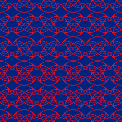 Abstract seamless geometric pattern.