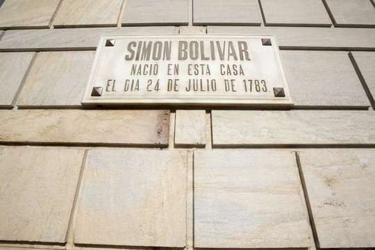 Simon Bolivar birthplace house, Caracas, Venezuela