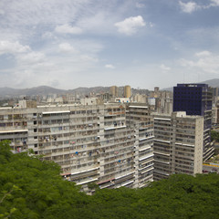 Huge residential building in downtown of Caracas
