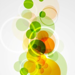 Abstract summer geometric background