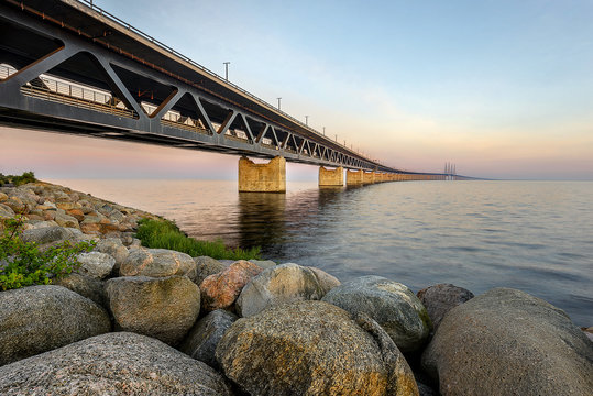 the Oresund Bridge,Malamo, Sweden