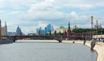 Obraz premium Moscow city center