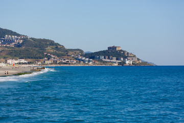 Fototapeta na wymiar Sea landscape of Alanya
