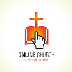 Online church logo