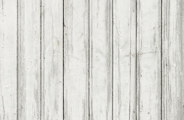 Fototapeta premium Weiße Holzwand im Vintage Style
