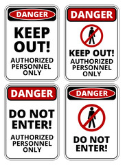 Danger sign