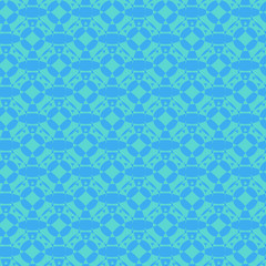 Seamless geometric pattern, Vector