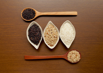 Obraz na płótnie Canvas Rice collection design idea