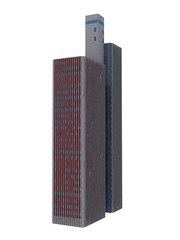 single skyscraper