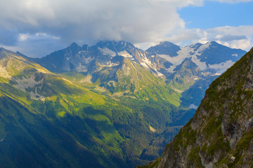 Fototapeta premium beautiful mountain scene