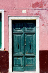 Old Door in Burano