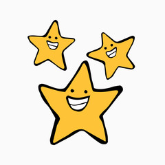 Smiling stars