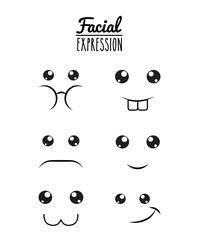 fun expression facial