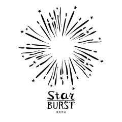 dirty vintage hipster vector monochrome badge label or logo