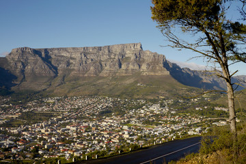 table mountain in cape town,south africa