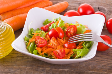 Vegetable salad. 