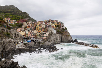 vista de vernazza, cinque terre, italia