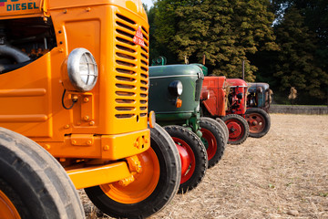 Fototapeta premium Old tractors