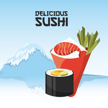 delicious sushi