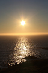 atardecer en galicia 