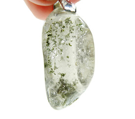 chlorite quartz geological crystals