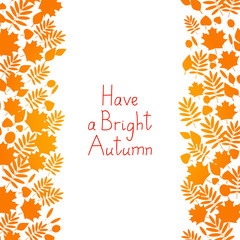 Autumn background for Your design 