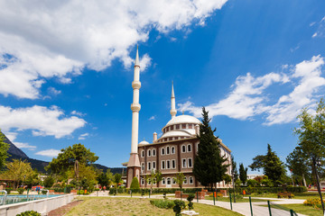 Fototapeta na wymiar Mosque in Goynuk, Turkey