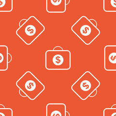 Orange dollar bag pattern
