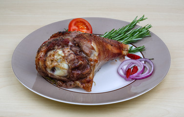  Rosted turkey leg