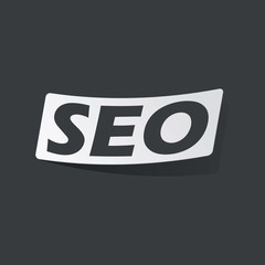 Monochrome SEO sticker