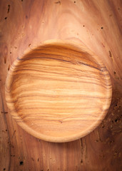 Cherry wood bowl