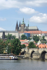 Obraz premium Prague - Charles bridge, Czech Republic