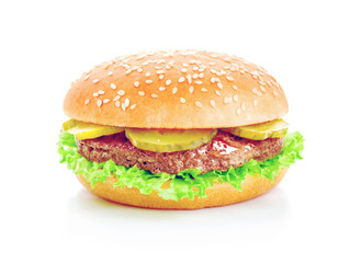Fresh tasty burger