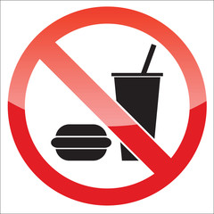 Food forbidden icon